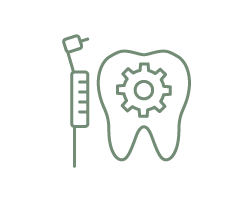 Icon of bone grafting